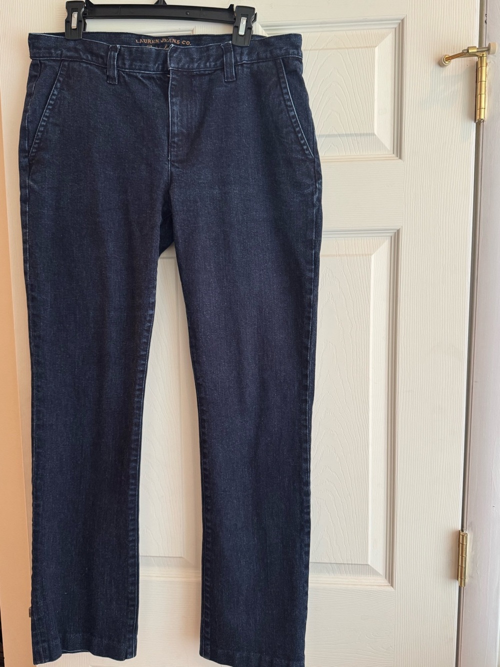 Ralph Lauren Dark Navy Straight-Leg Women's Jeans